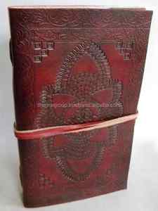 Handmade Leather Journal Vintage Embossed <b>Notebook</b> Travel Diary Writing Journal Gift Travel <b>Notebook</b> for Men & Women - Product Image 3