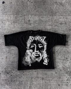 Camiseta Personalizada con Logotipo Gráfico DTG, Corte Recto, Unisex, Poliéster/Algodón, Estilo Retro Urbano, Transpirable y Ecológica - Product Image 2