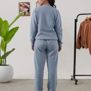 Conjunto de Sudadera con Capucha Oversize Unisex Personalizado y Pantalón de Chándal de Dos Piezas para Descanso al por Mayor - Product Image 4