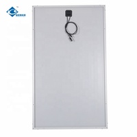 Panneaux solaires en verre laminé 30V, chargeur de panneaux solaires photovoltaïques portables 250W, panneaux solaires à cadre en aluminium ZW-250W-30VM