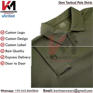 Camiseta de Polo Táctica Transpirable para Paintball con Marca Personalizada, Tejido con Control de Humedad, Proveedor Mayorista de Exportación - Product Image 6