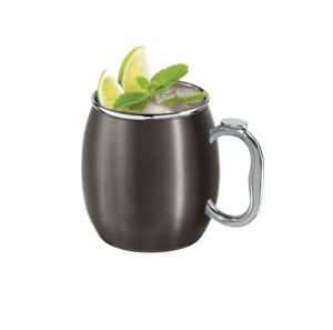 Juego de 4 tazas Moscow Mule, taza de cobre con patrón de piedra galvanizada, revestimiento de acero inoxidable 304, perfecta para vino y cerveza - Product Image 5