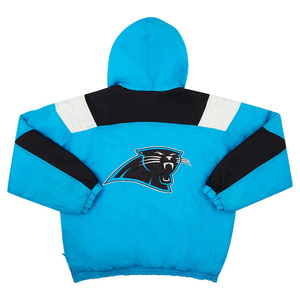 <b>Men</b> Custom <b>Pullover</b> Puffer <b>Jacket</b> Hooded Winter Windbreaker Half Zip Sports <b>Jacket</b> - Product Image 2
