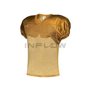 Camisetas de Fútbol Americano Unisex de Manga Corta, Tallas Grandes, Transpirables, de Secado Rápido, 100% Poliéster, Personalizables con el Nombre del Equipo - Product Image 3