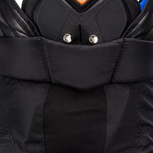 Men <b>Red</b> Padded Ice Hockey Shorts Polyester Protective Pants Adjustable <b>Belt</b> Sports Training Competition Equipment - Product Image 5