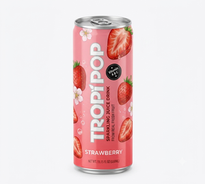 Jus pétillant Tropipop Premium – Boisson fruitée gazeuse pour la vente en gros et l'OEM - Product Image 2