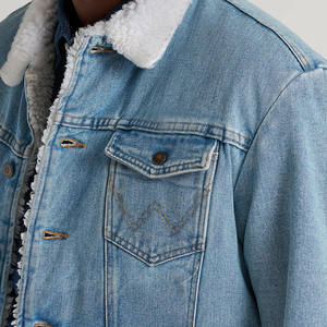 Vestes en jean pour hommes, style streetwear, collection 2026, décontractées et élégantes, à manches longues, vente en gros - Product Image 5