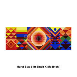 ภาพจิตรกรรมฝาผนังติดผนังแบบตัดด้วยมือ หนา 6 มม. ลายพฤกษศาสตร์วินเทจ สำหรับห้องนอน ห้องนั่งเล่น ห้องน้ำ ห้องรับประทานอาหาร โรงแรม พื้นที่กลางแจ้ง อพาร์ทเมนท์ วิลล่า - Product Image 5