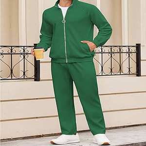 High Quality Track Suits for <b>Men</b> Female Workout Sports Clothes Athletic <b>Running</b> Yoga Suit Gym Sports sweatsuits from Pakistan - Product Image 5