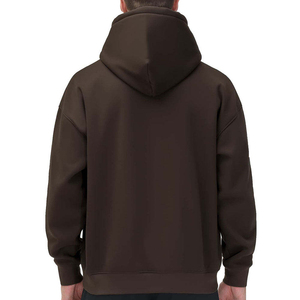 Nueva Llegada: Sudadera con Capucha Extra Grande para Hombre, 100% Algodón, Transpirable, Moderna, de Color Sólido, con Logotipo Personalizado en la Parte Delantera - Product Image 2