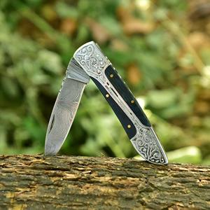 Cuchillos plegables con función de apertura rápida, hoja y mango de acero pulido, ideales para camping y tareas diarias. - Product Image 5