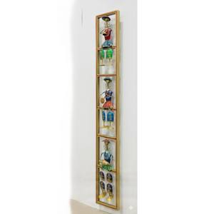 Décoration Murale Métallique Faite à la Main, Design Art Déco, Écologique et Légère, Idéale pour Diwali, Cadeaux de Régime de Retraite, Décoration Intérieure et Méditation - Product Image 3