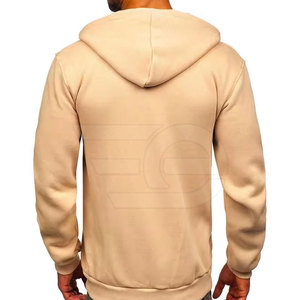 Sudaderas con capucha y cremallera para hombre, de algodón, con estampado personalizado, estilo urbano, para gimnasio, al por mayor - Product Image 2