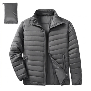 Blouson matelassé personnalisé pour homme, manteau d'hiver épais et isolé, streetwear, logo personnalisé, marque privée, vêtements d'extérieur - Product Image 3