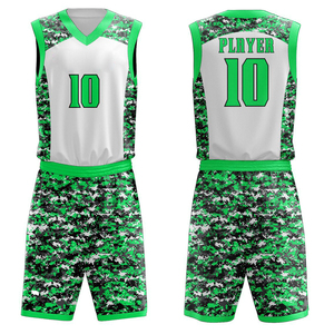 ชุดบาสเก็ตบอลมืออาชีพแบบสั่งทำพิเศษด้วยเทคนิค Sublimation สำหรับกีฬาแข่งขันและโปรแกรมทีม - Product Image 4