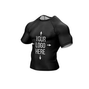 Men's <b>Long</b> <b>Sleeve</b> Rash Guard Compression Shirt Breathable Quick-Dry UPF50+ Anti-Bacterial for BJJ MMA Grappling - Product Image 3