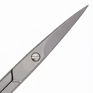 <b>Nail</b> <b>Scissor</b> Straight Stainless Steel Manicure Pedicure <b>Nail</b> Cutting <b>Scissors</b> - Product Image 4