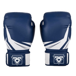Guantes de boxeo de cuero Pu de alta calidad Training Pro OEM Tamaño personalizado Cuero Pu Diseña tus propios guantes de boxeo - Product Image 3