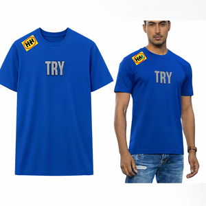 Camiseta Premium 100% Algodón para Hombre, Personalizada, Ecológica, Transpirable, Tallas Grandes, Estilo Urbano, Ideal para Contenido de Redes Sociales - Product Image 1