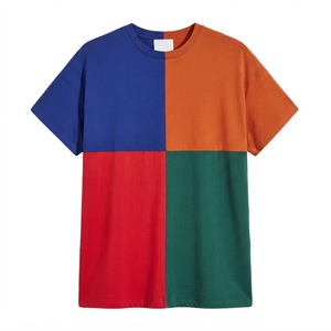 Camiseta de Verano para Hombre, de Alta Calidad, 100% Algodón Tejido, Estampada, Holgada, Informal, de Manga Corta, Diseño Personalizable de Alta Calidad - Product Image 1