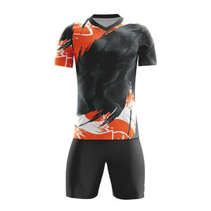 ชุดฟุตบอลแบบซับลิเมชั่นสั่งทำสำหรับผู้ใหญ่ ปี 2026 ขายส่ง เสื้อซ้อมฤดูร้อนแขนสั้น โพลีเอสเตอร์ 100% สำหรับผู้ชาย ดีไซน์ใหม่ - Product Image 3