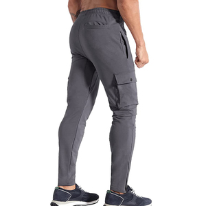 Pantalones Deportivos Ajustados para Hombre - Pantalones Deportivos de Alto Rendimiento con Bolsillos Laterales - Ropa Deportiva Resistente - Product Image 3