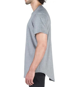 เสื้อยืดคอตตอนคุณภาพสูง ทรงครอป บ็อกซี่ฟิต เนื้อผ้าหนา โอเวอร์ไซส์ สกรีนลายได้ตามสั่ง สำหรับผู้ชาย ฤดูร้อน - Product Image 3