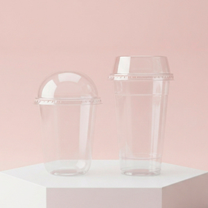 Vasos de Plástico para Café Helado con Tapa, PP/PET Transparente, 16oz 22oz, Vasos Desechables para Jugo - Product Image 1