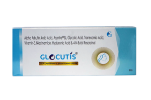 Crème éclaircissante pour la peau Glocutis 30g Alpha Arbutin Acide Kojique Niacinamide Taches brunes Pigmentation Soin unifiant le teint - Product Image 5