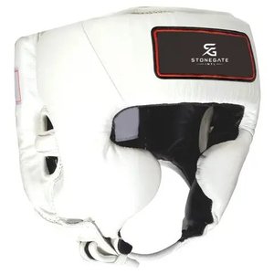 Protège-tête de boxe léger et respirant en cuir, réglable, design personnalisé pour hommes et femmes, MMA Sparring 2026 - Product Image 5