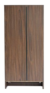 3-Door Engineered Wood Shoe Rack Dark Walnut Finish Matte Look Space-Saving Footwear Organizer for Home - Product Image 4