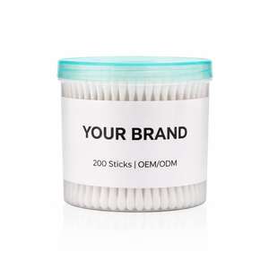 Hisopos de Algodón Desechables con Logotipo Personalizado, Premium, Naturales, para Uso Hospitalario, 100 Unidades, Limpios y Seguros, en Oferta, de Exportador de la India - Product Image 4