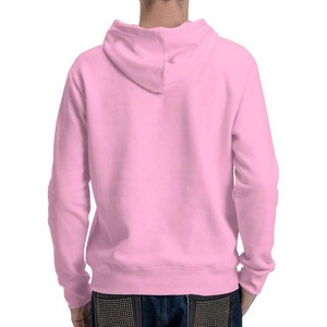 Sudadera con Capucha para Hombre, Color Rosa, Estilo Urbano, Precio Económico, Felpa de Algodón 65/35, Ropa Casual de Invierno - Product Image 3