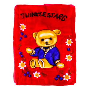 Manta de Bebé de Lujo Suave y Cálida de 430 GSM, Tipo Raschel, para Uso Infantil - Product Image 2