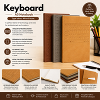 Libreta de Tapa Dura Premium Flex Executive A5, Encuadernación Cosida, Cierre Metálico, 192 Páginas, Papel Liso de 100 g/m², Negra, para Oficina y Estudio