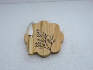 Planche à fromage très vendue avec couteau, écologique, durable, pour la cuisine, la décoration d'hôtel, planche à découper pour fruits, légumes et pizzas - Product Image 4