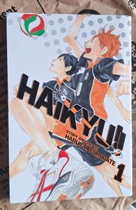 Libro de manga Haikyuu Volumen 1 de Haruichi Furudate, cómic de dibujos animados para adultos, cubierta de papel con impresión digital - Product Image 3