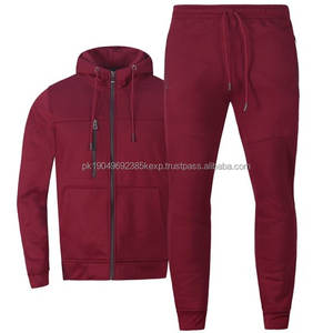 Conjunto Deportivo de 2 Piezas para Hombre, Sudadera con Capucha Gruesa y Pantalones, Ropa Deportiva Abrigada, Estilo Hip Hop, para Invierno y Otoño - Product Image 1