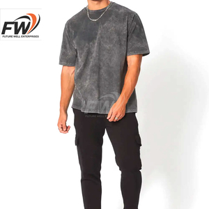 Camiseta Deportiva de Manga Corta para Hombre, Personalizada al por Mayor, 100% Algodón, para Gimnasio y Running, Tallas Grandes - Product Image 2