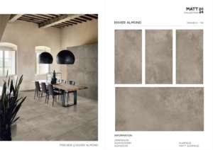 กระเบื้องพอร์ซเลน Elite Matt ขนาด 600x1200 มม. รูปแบบขนาดใหญ่ พื้นผิวพรีเมียม สำหรับตกแต่งผนังและพื้น ดีไซน์ทันสมัย สำหรับตกแต่งภายในและภายนอก - Product Image 2