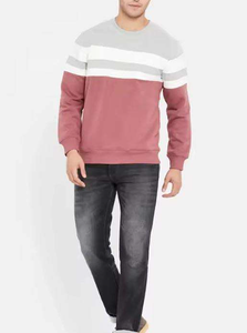 Men's 100% Cotton Fleece Oversized Autumn Winter Sweatshirts-New <b>Design</b> Cheap Price Sweatshirt Men - Product Image 3