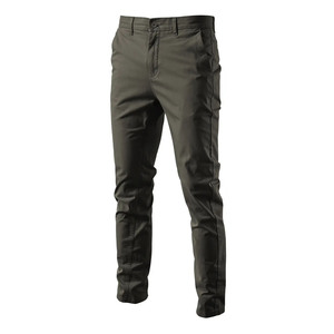 Pantalon Chino Homme Tendance Mi-Épais pour Extérieur et Streetwear, Fermeture Boutonnée, Décontracté, Teint Uni, 100% Coton, Style Hip Hop - Product Image 3