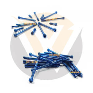 Tornillos ortopédicos de titanio Herbert de 3.5 mm, 14-40 mm, con destornillador quirúrgico, titanio azul, equipo Wenquar - Product Image 6
