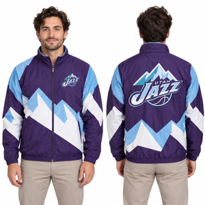 Chaqueta Cortavientos para Hombre, Tejido Suave, Fácil Cuidado, Corte Relajado, para Ciclismo, Entrenamiento al Aire Libre, Proveedor de Bordado, Producción y Confección - Product Image 1