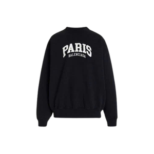 Jersey de cuello alto de invierno para mujer, sudadera de lana de gran tamaño, algodón pesado, diseño de bordado personalizado OEM ODM - Product Image 3