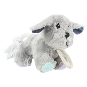 24 cm Junior <b>Puppy</b> Plush <b>Toy</b> with Rope Pet <b>Toy</b> <b>for</b> <b>Puppies</b> and Younger Dogs - Product Image 1
