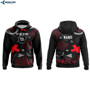 Custom Logo Sports Hoodie Men Gym Fitness Hoodie Breathable Running Training Hooded Sweatshirt - Product Image 3