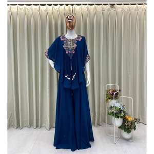 Conjunto de Fiesta Elegante para Mujer, Blusa y Pantalones Palazzo - Product Image 6