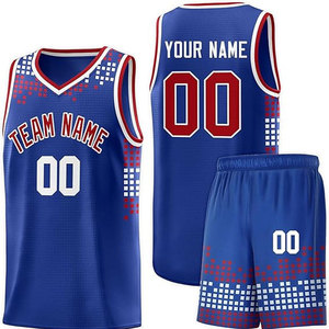 Custom Basketball Jersey Set White <b>Red</b> Sublimated V-Neck Sleeveless With Team Name Number 00 For Adults All Seasons - Product Image 5