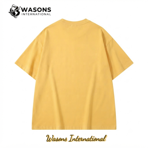 Wasons International <b>Men</b> Regular Fit Pattern Short Sleeve O-Neck <b>T</b>-<b>Shirt</b> Casual Jersey Knit 100% Cotton Breathable Quick Dry - Product Image 2